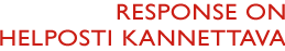 Response on helposti kannettava